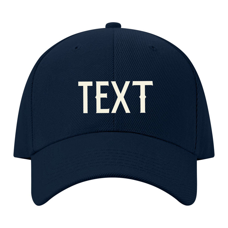 Custom Navy Light Purple Hat 09B21803