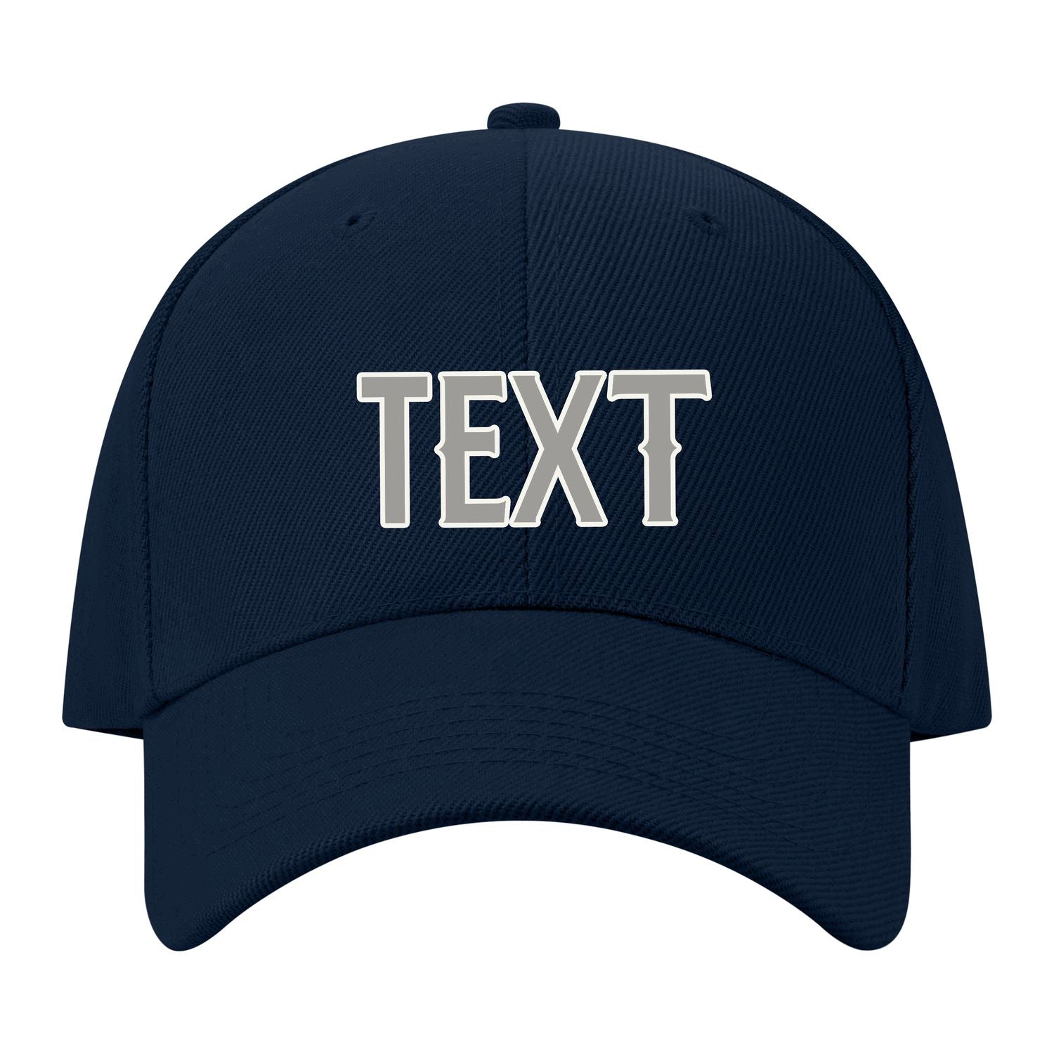 Custom Navy Light Green Hat 09B21804