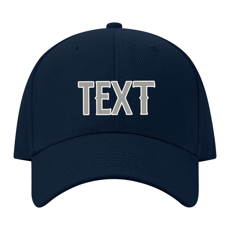 Custom Navy Light Green Hat 09B21804
