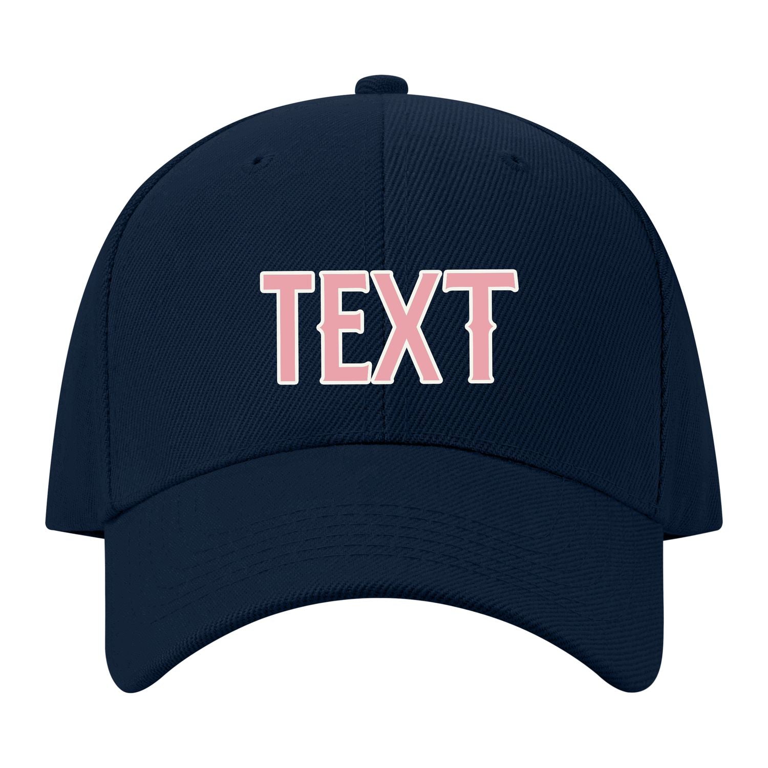 Custom Navy Light Emerald Green Hat 09B21821