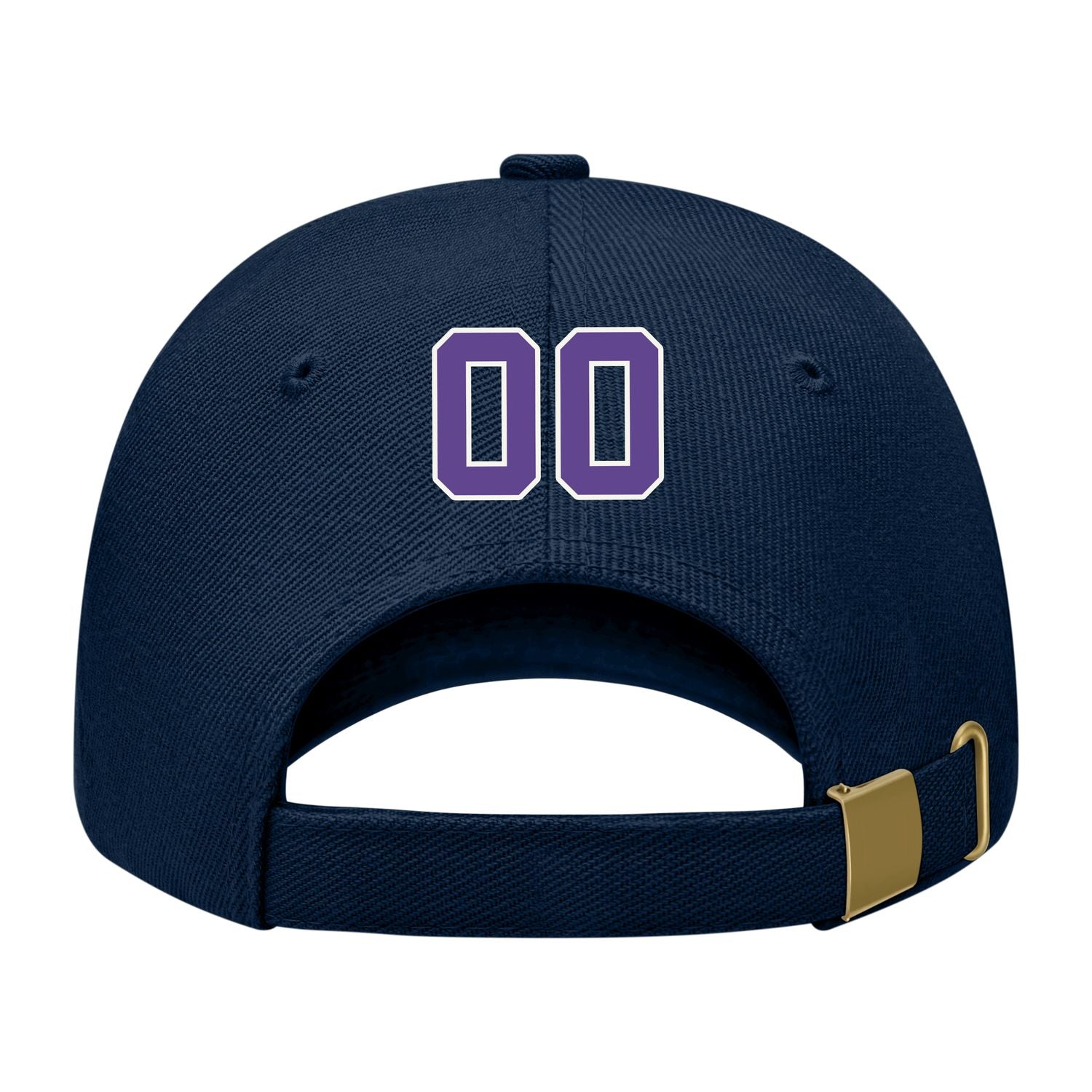 Custom Navy Yellow Hat 09B21823