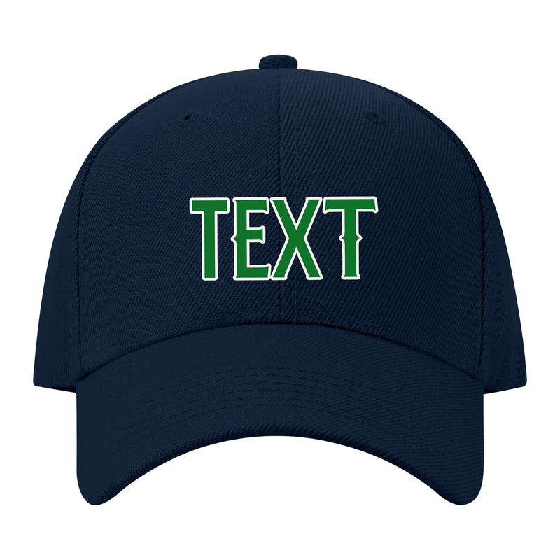Custom Navy Misty Rose Hat 09B21824