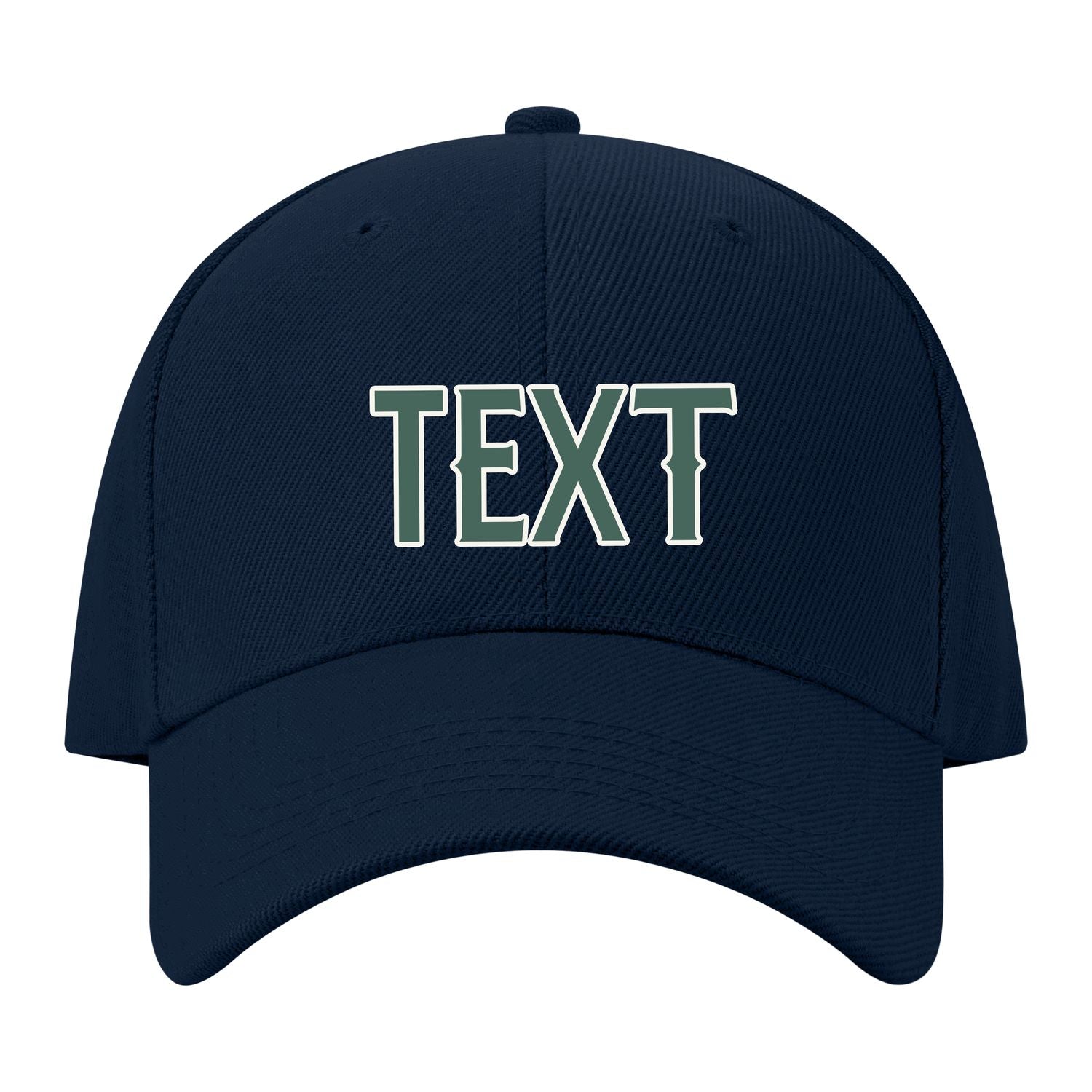 Custom Navy Slate Gray Hat 09B21827