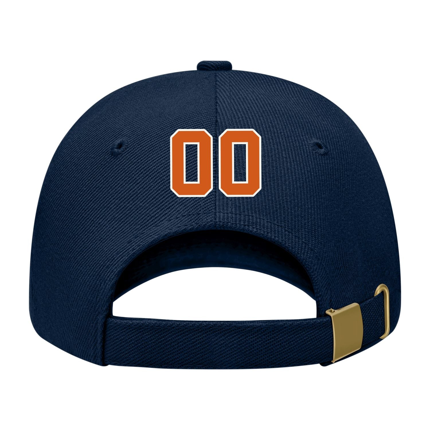Custom Navy Blue Green Hat 09B21828