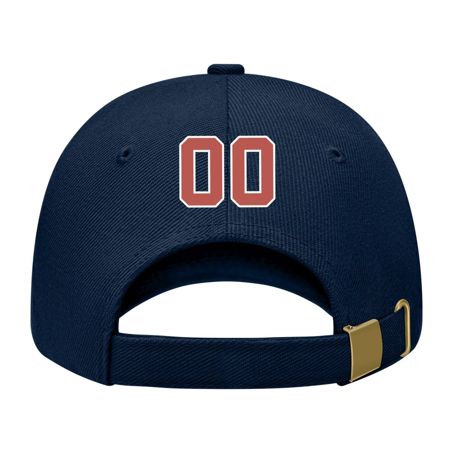 Custom Navy Emerald Green Hat 09B21829