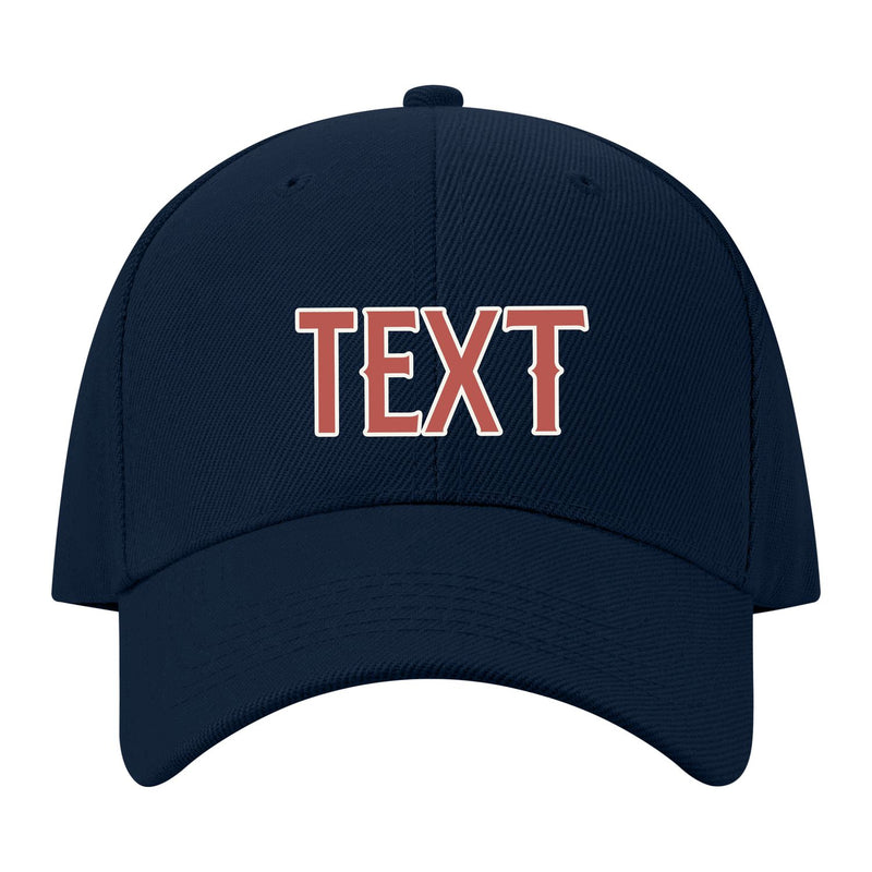 Custom Navy Emerald Green Hat 09B21829