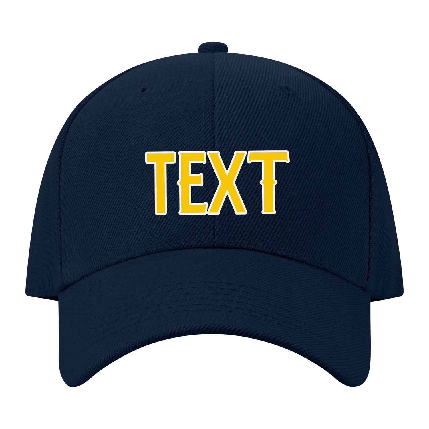 Custom Navy Peach Powder Hat 09B21830