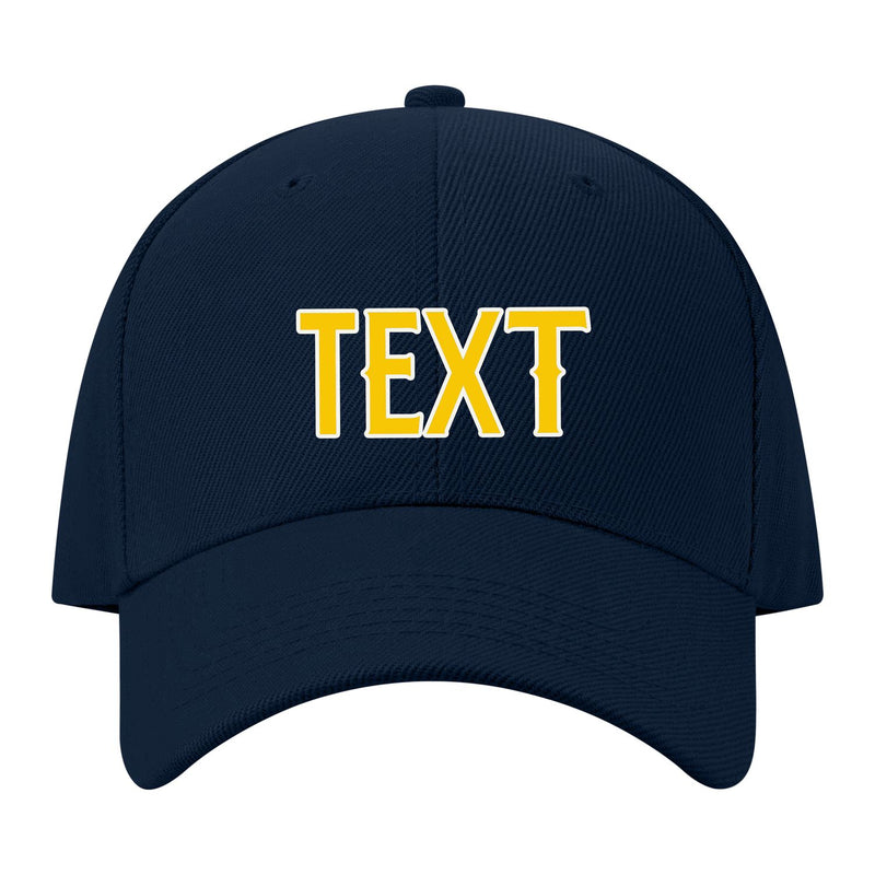 Custom Navy Peach Powder Hat 09B21830