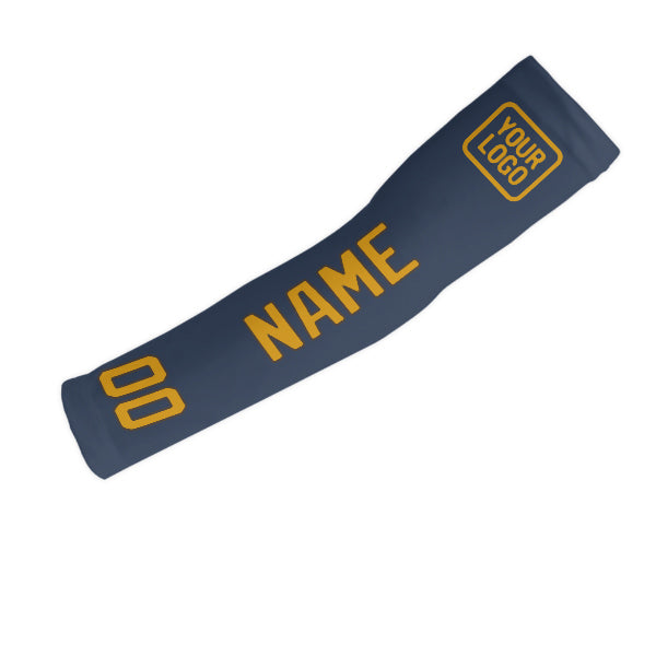 Custom Blue Yellow Arm Sleeve
