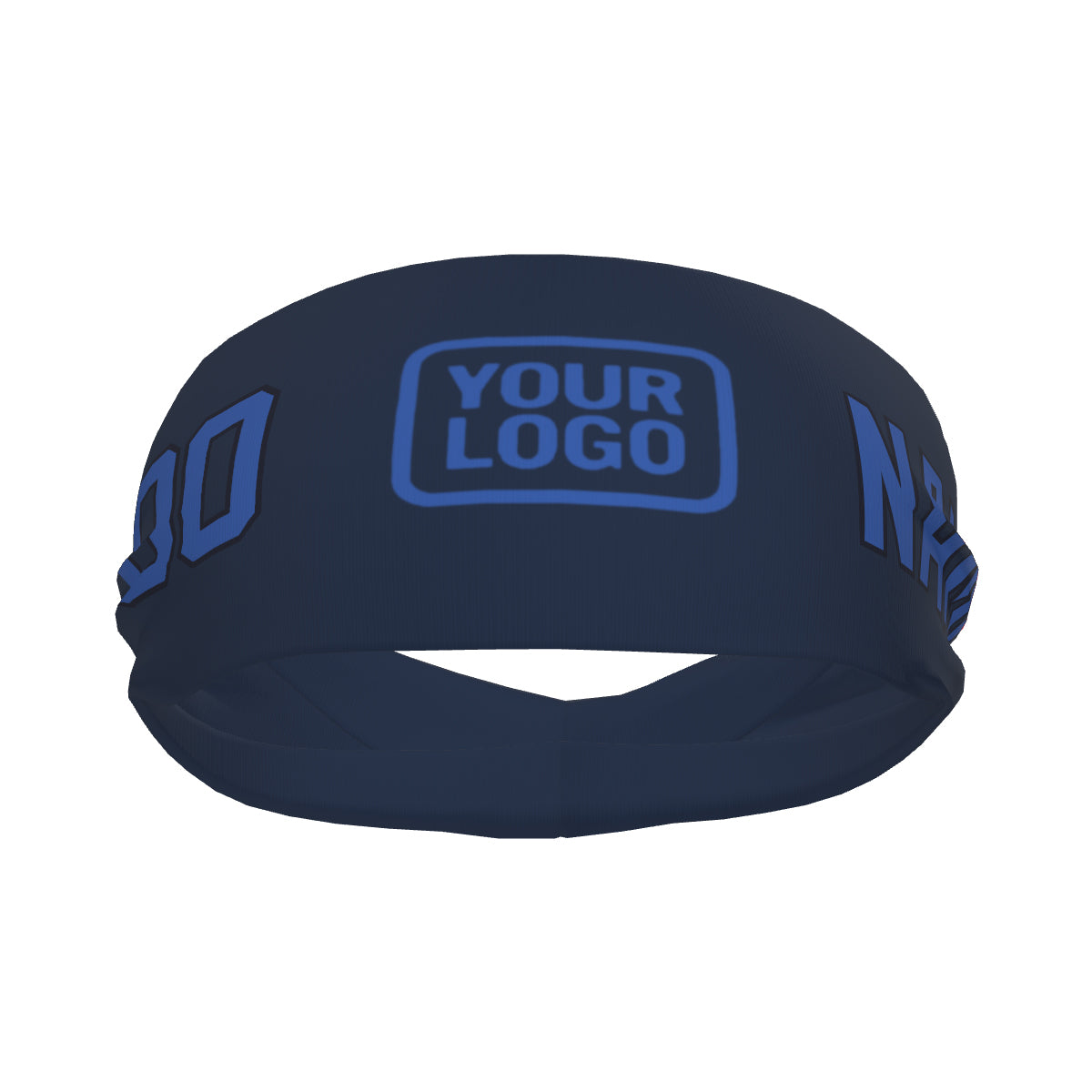 Custom Blue Sky Blue Sports headband