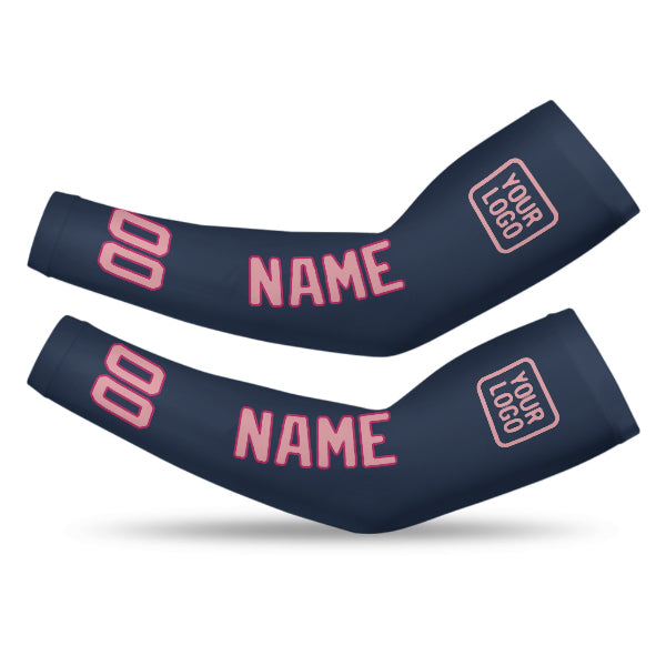 Custom Blue Light Pink Arm Sleeve