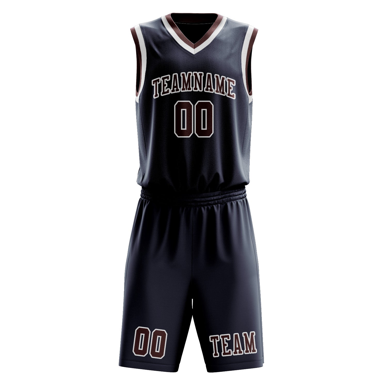 Custom Blue Crimson Red Basketball Set