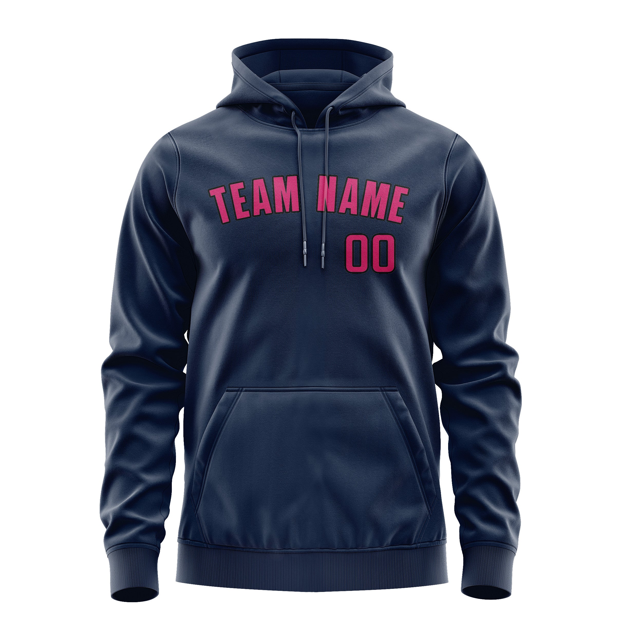 Custom Blue Pink Hoodie