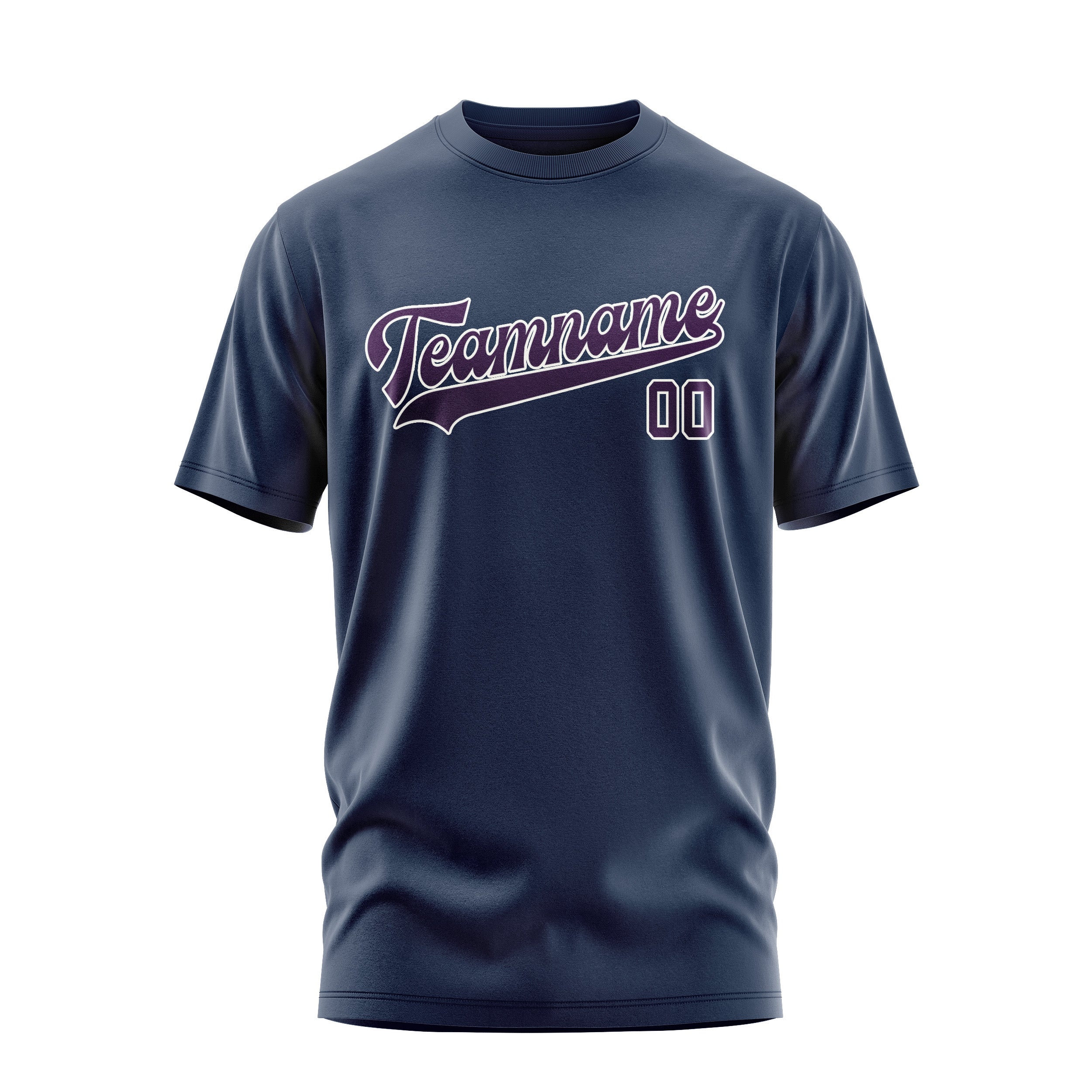 Custom Blue Purple T-Shirt