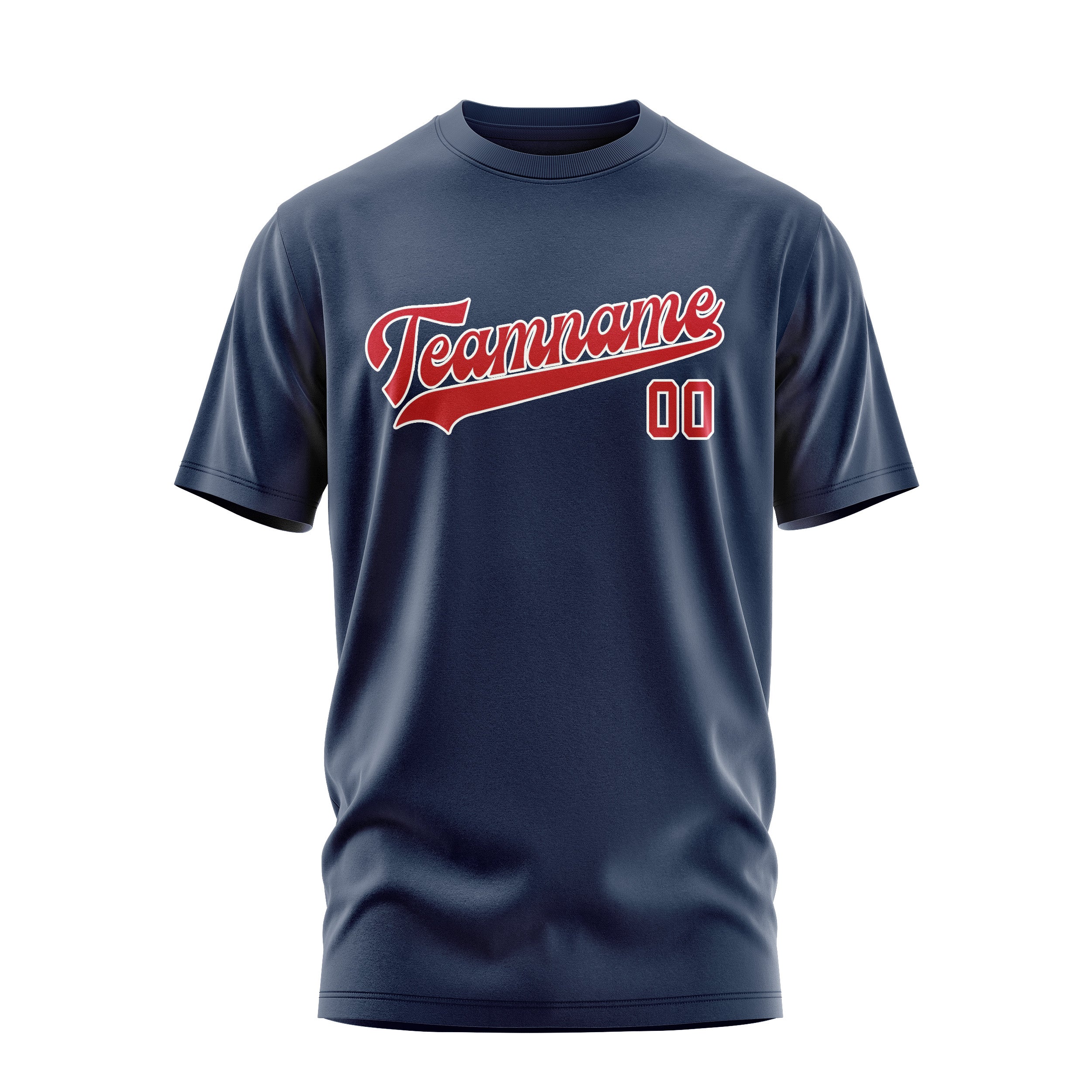 Custom Blue Red T-Shirt