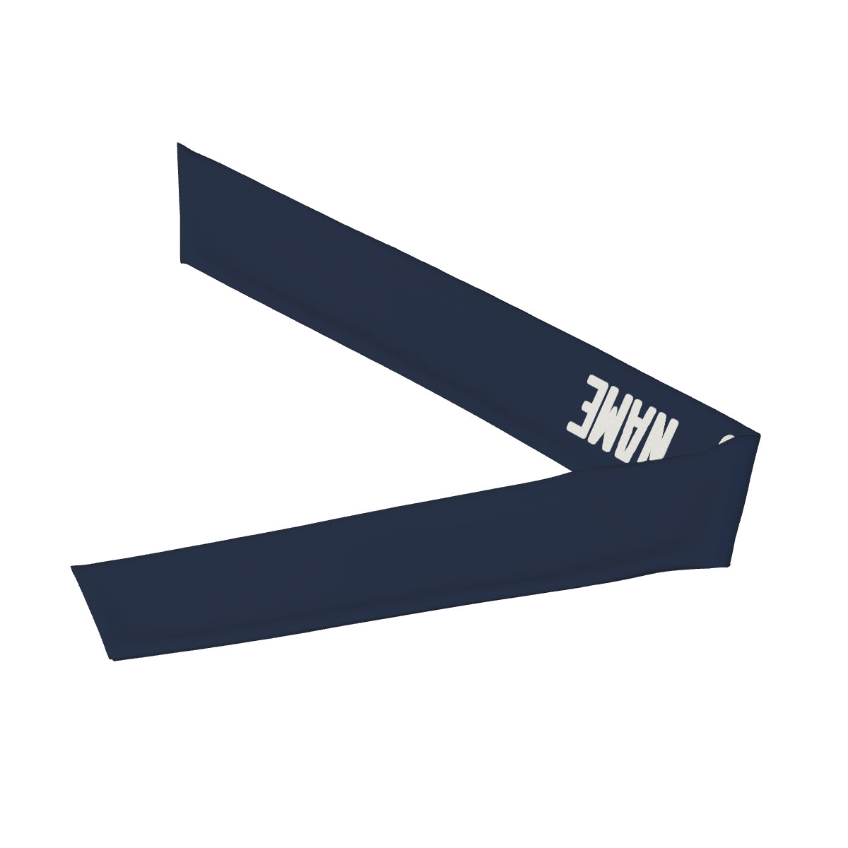 Custom Blue White Headband
