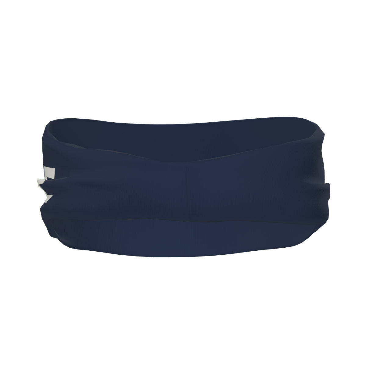 Custom Blue White Sports headband