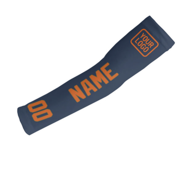 Custom Blue Orange Arm Sleeve