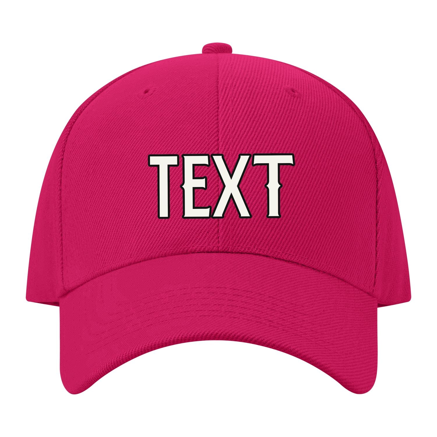Custom Pink Pale Ice Blue Hat 10B21718