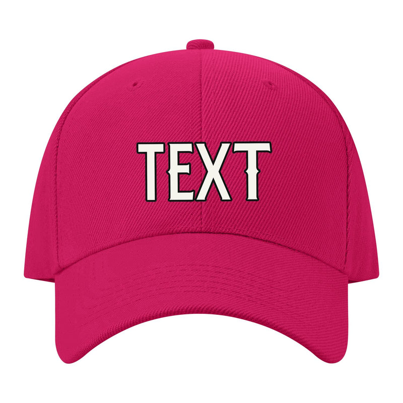 Custom Pink Pale Ice Blue Hat 10B21718