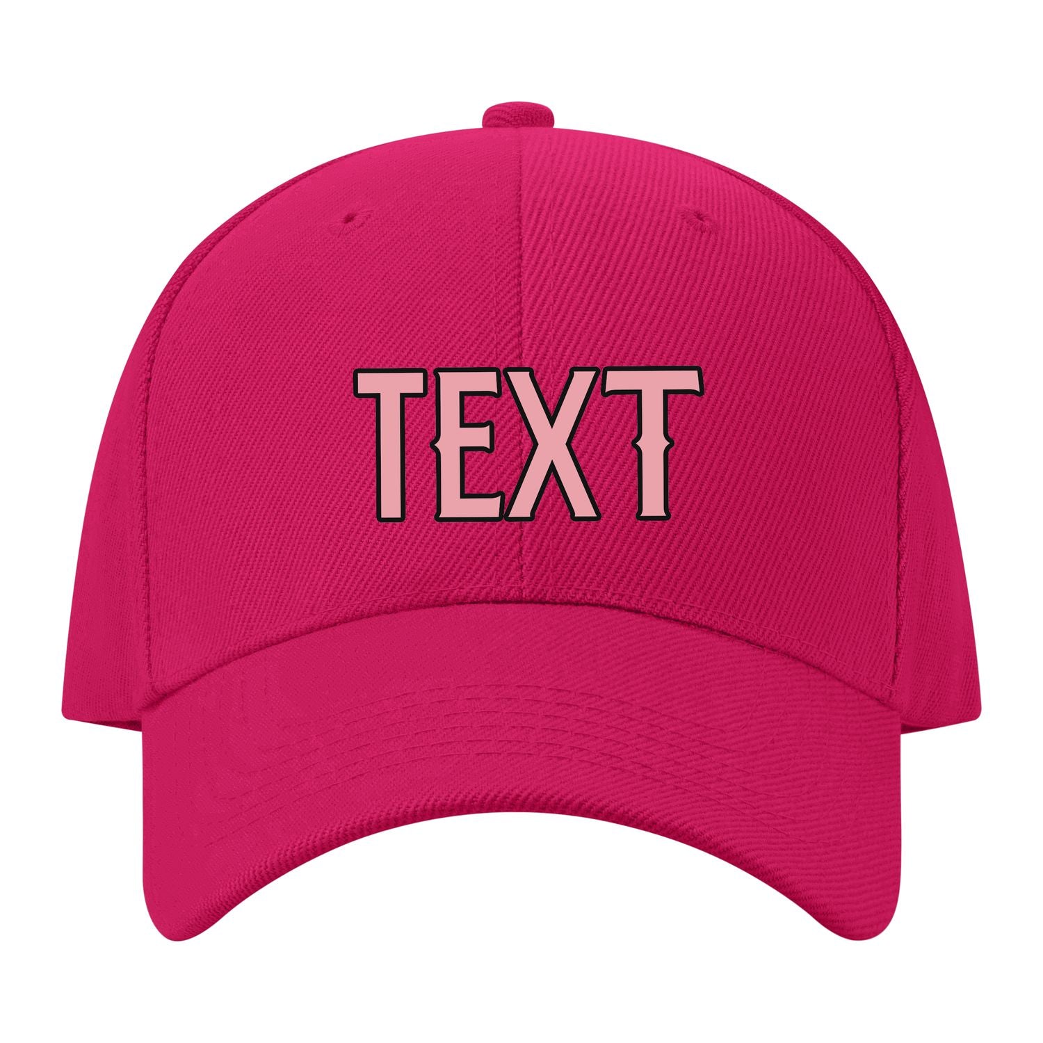 Custom Pink Light Emerald Green Hat 10B21721