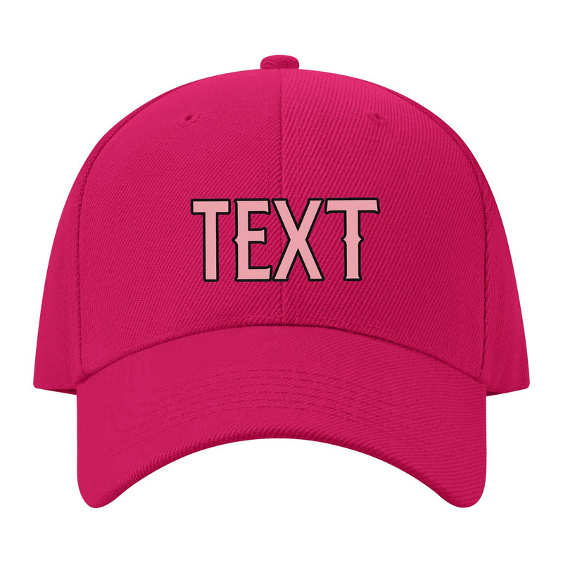 Custom Pink Light Emerald Green Hat 10B21721