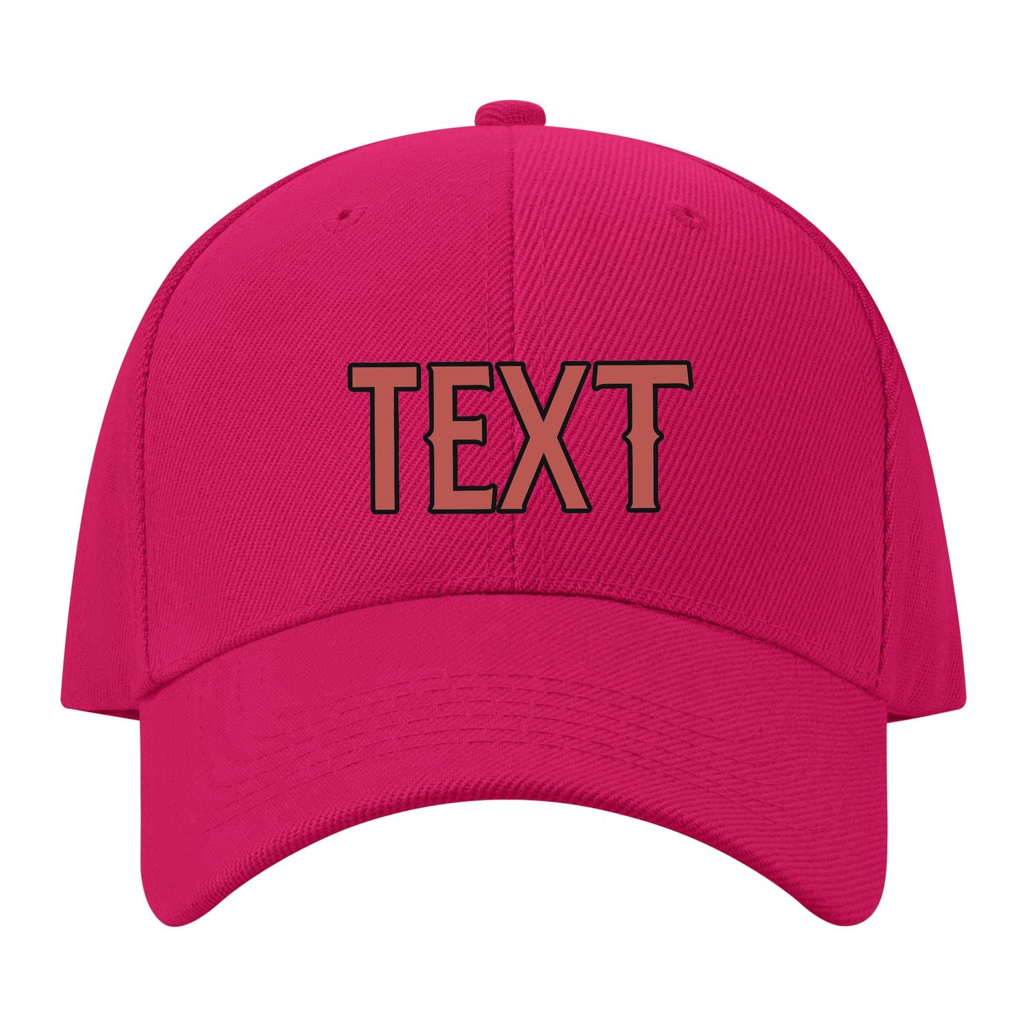 Custom Pink Emerald Green Hat 10B21729
