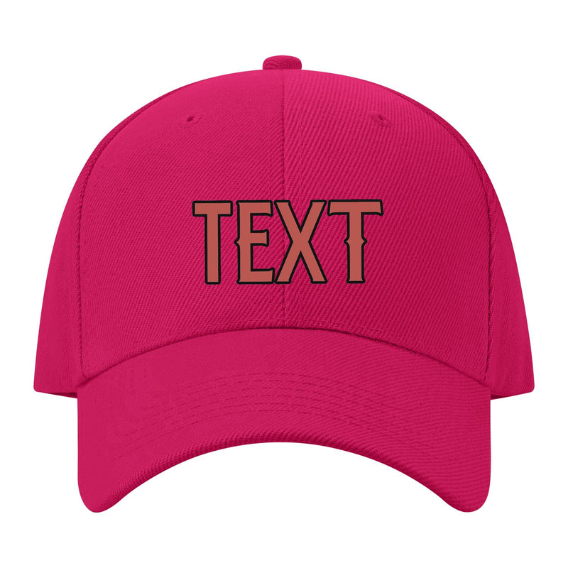 Custom Pink Emerald Green Hat 10B21729