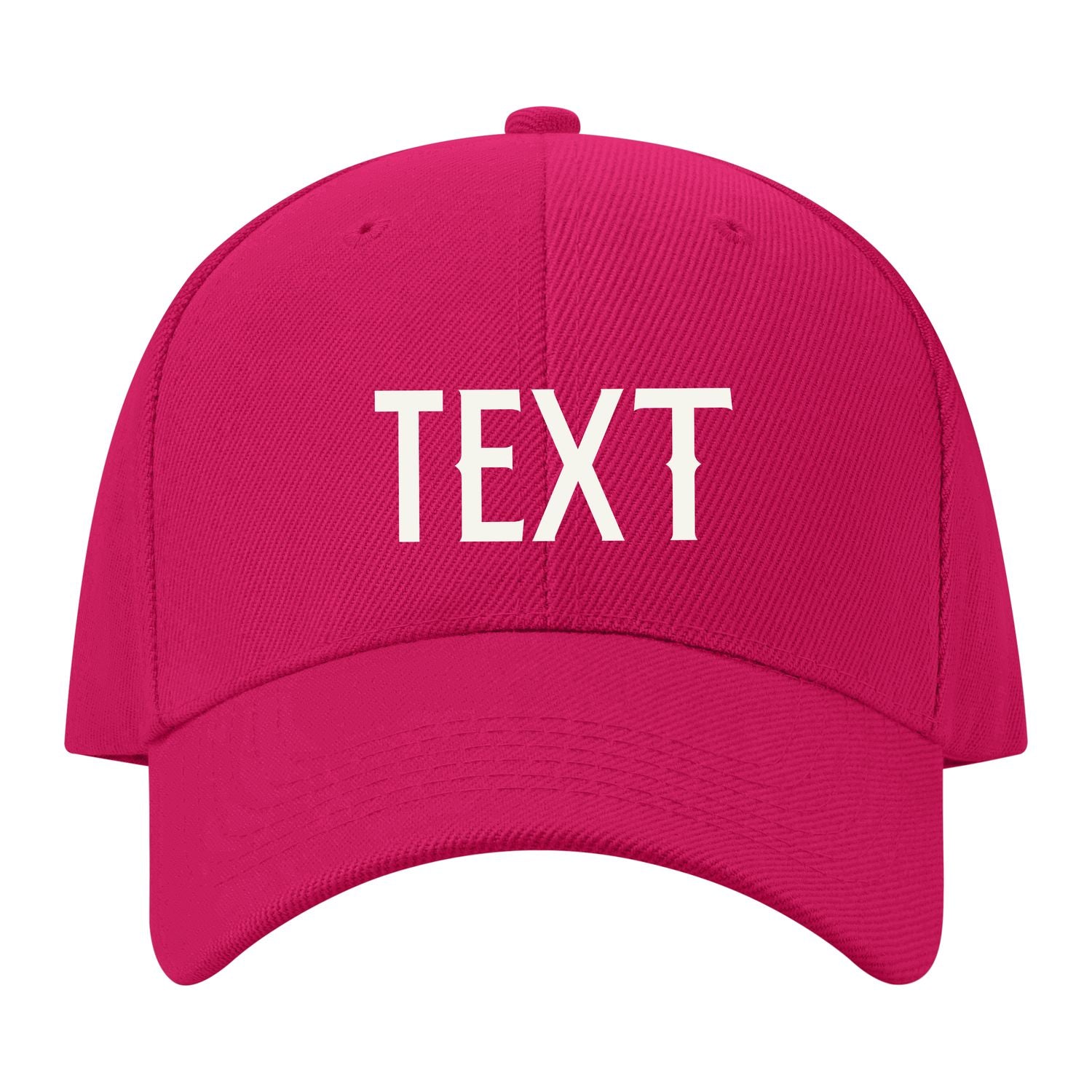 Custom Pink Pale Ice Blue Hat 10B21818