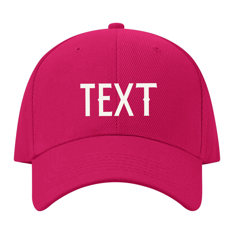 Custom Pink Pale Ice Blue Hat 10B21818