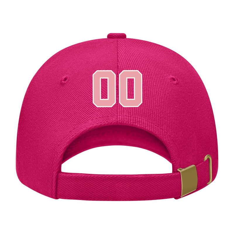 Custom Pink Light Emerald Green Hat 10B21821