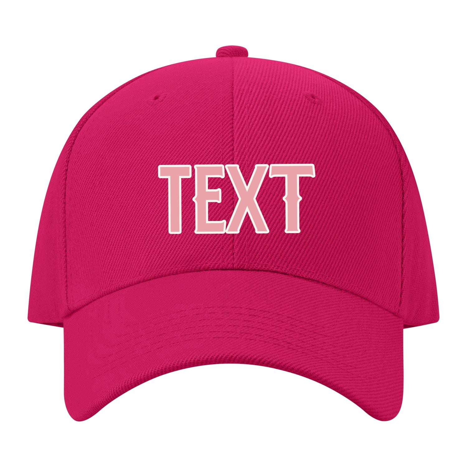 Custom Pink Light Emerald Green Hat 10B21821