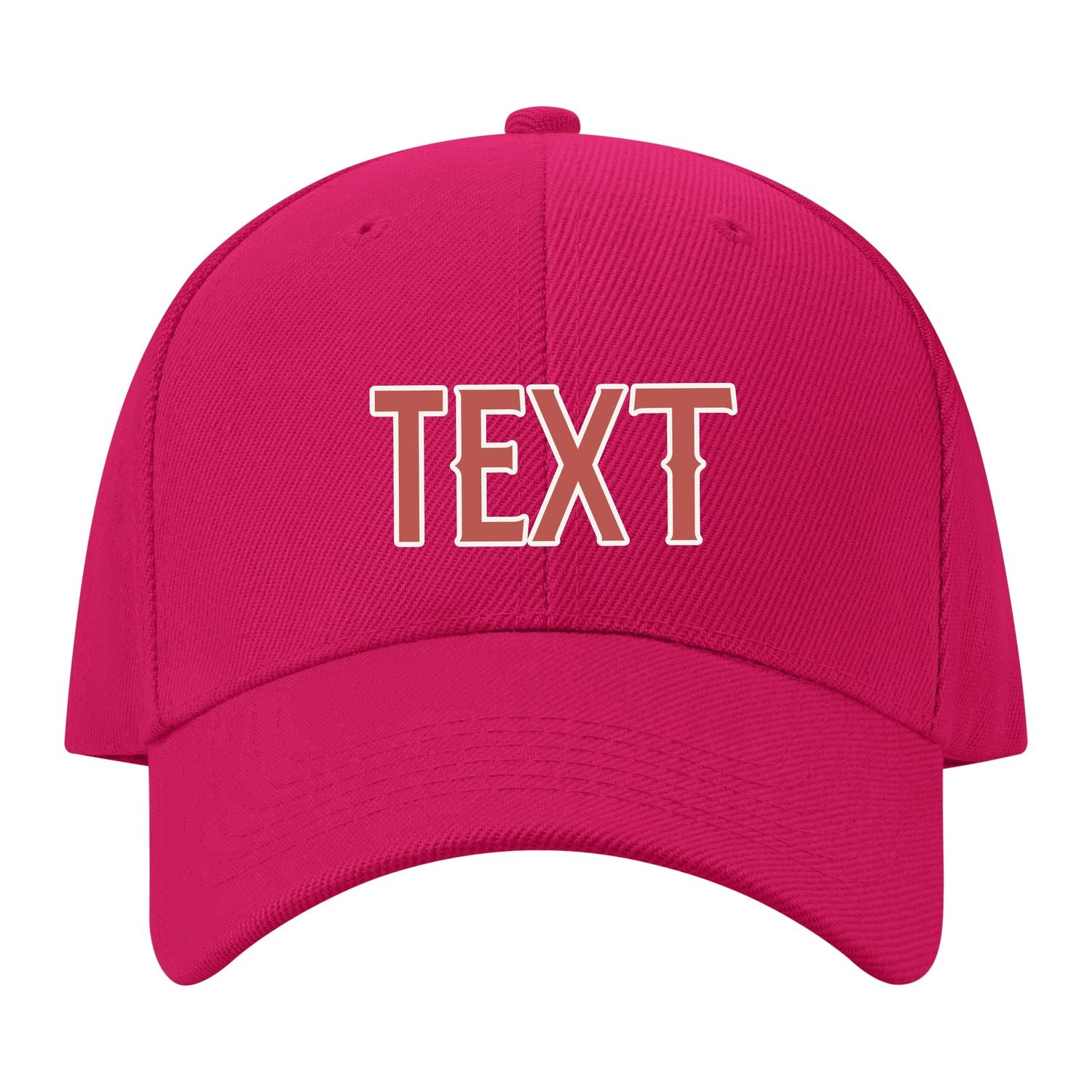 Custom Pink Emerald Green Hat 10B21829