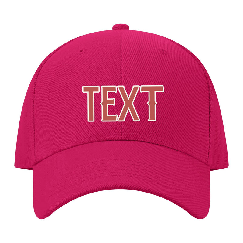 Custom Pink Emerald Green Hat 10B21829