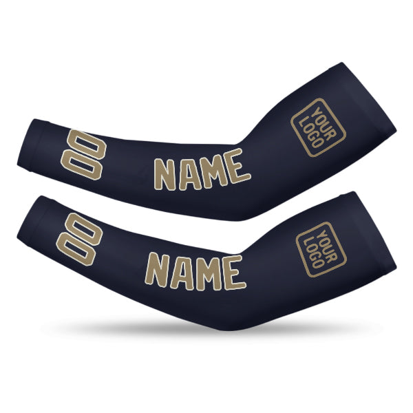 Custom Navy Light Khaki Arm Sleeve