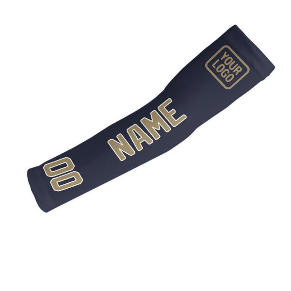 Custom Navy Light Khaki Arm Sleeve