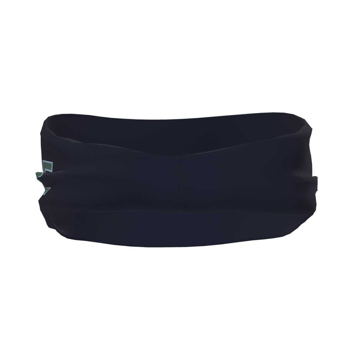 Custom Navy Blue Green Sports headband