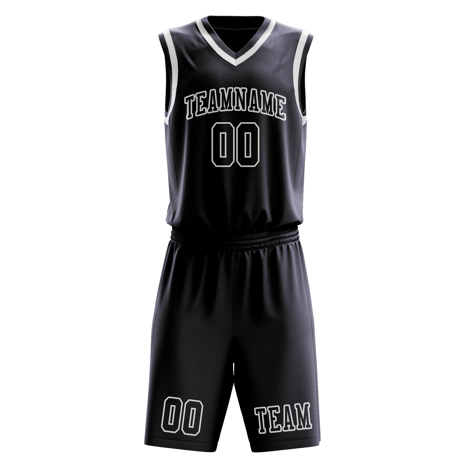 Custom Navy Navy Basketball Set