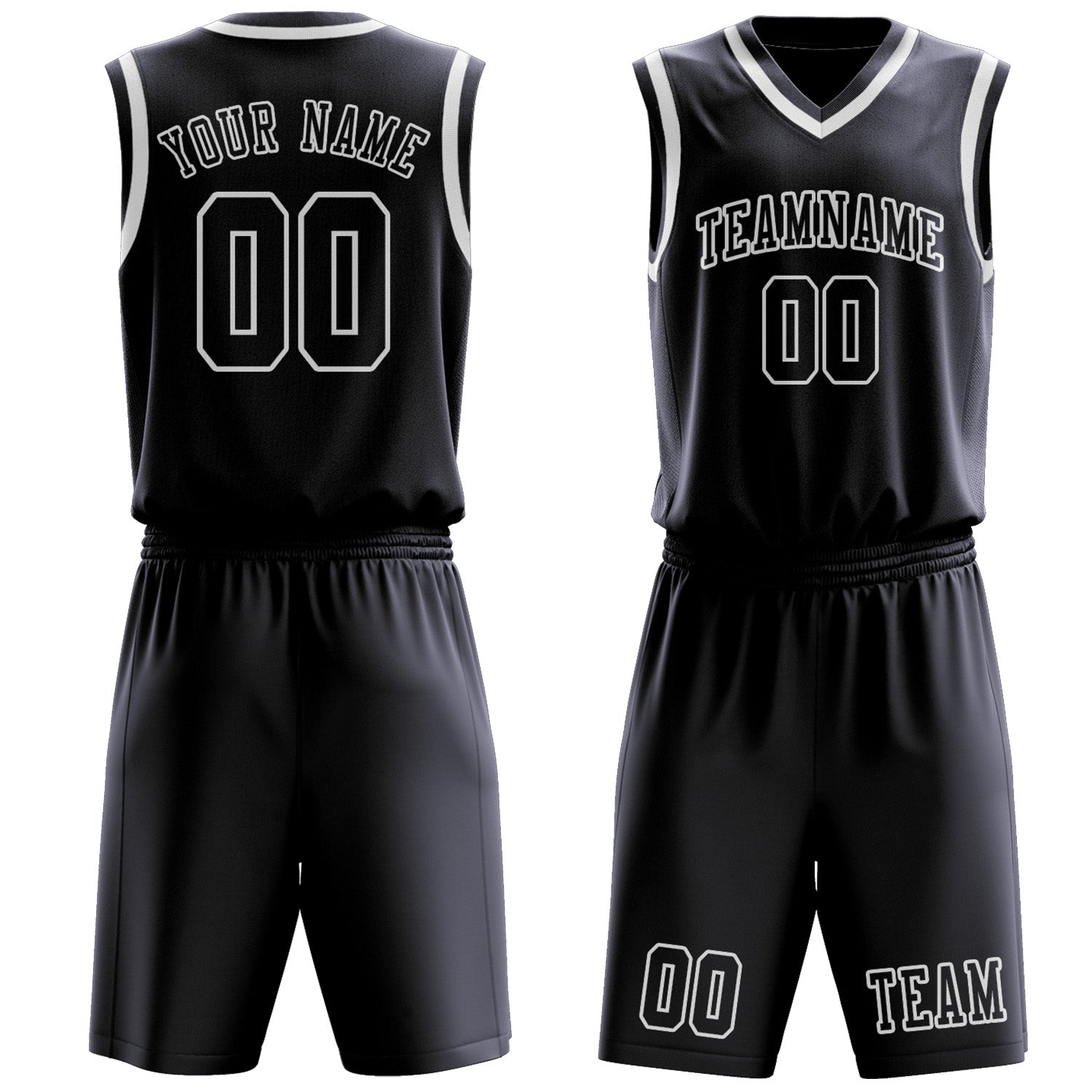 Custom Navy Navy Basketball Set