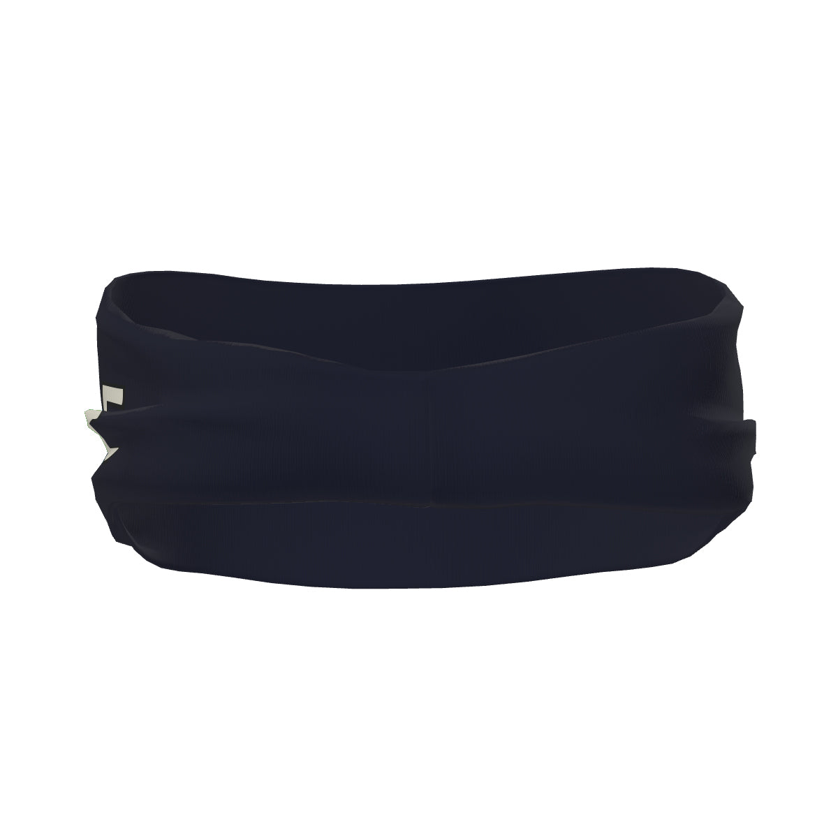 Custom Navy Cream Sports headband