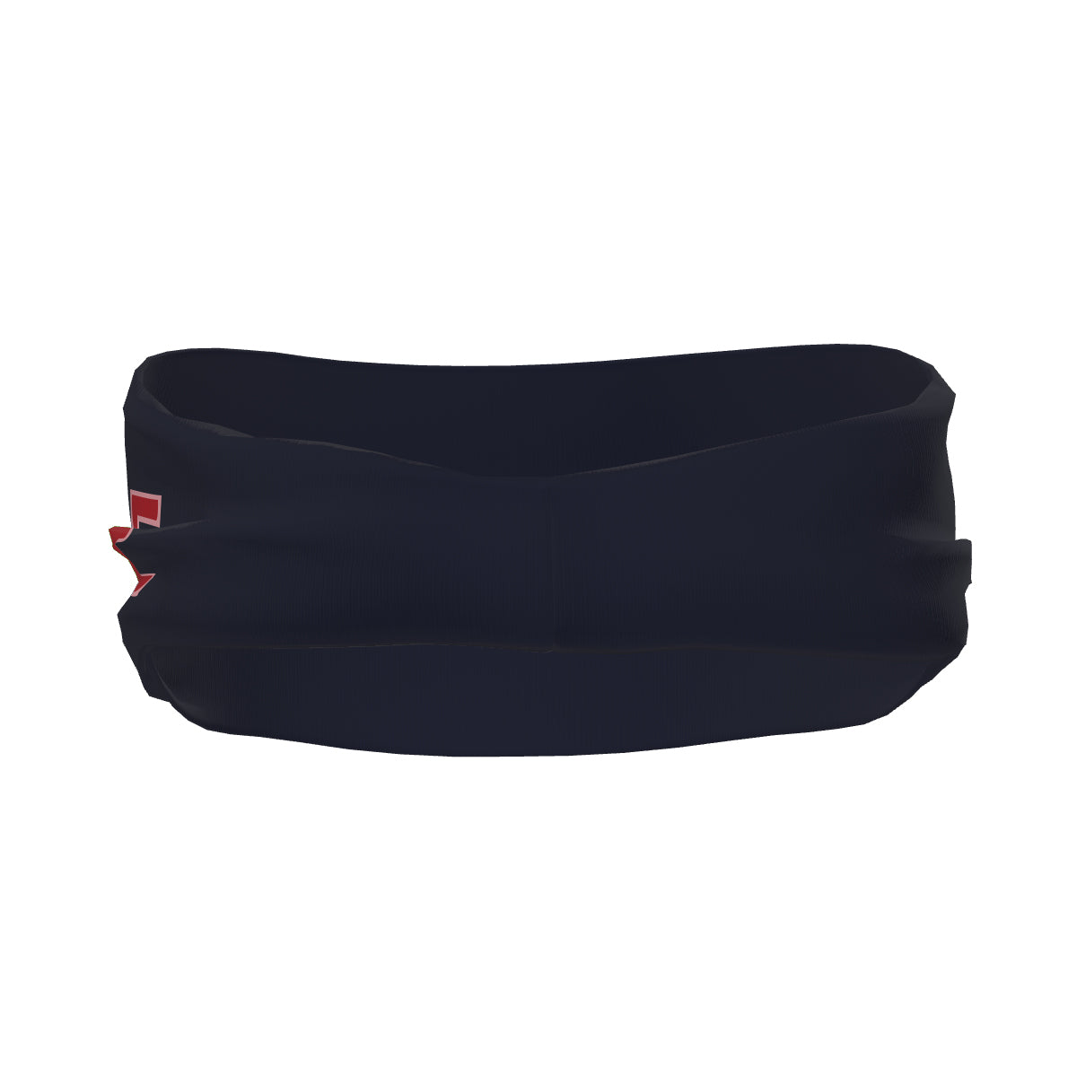 Custom Navy Red Sports headband