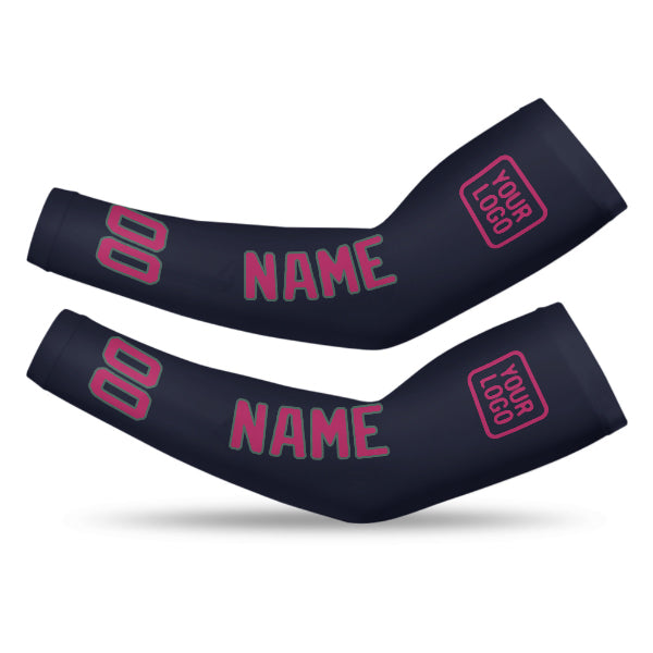 Custom Navy Pink Arm Sleeve