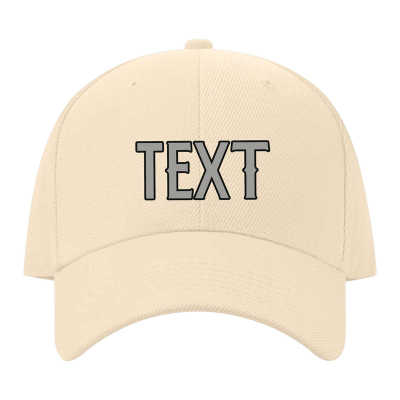 Custom Pale Peach Light Green Hat 11B21704