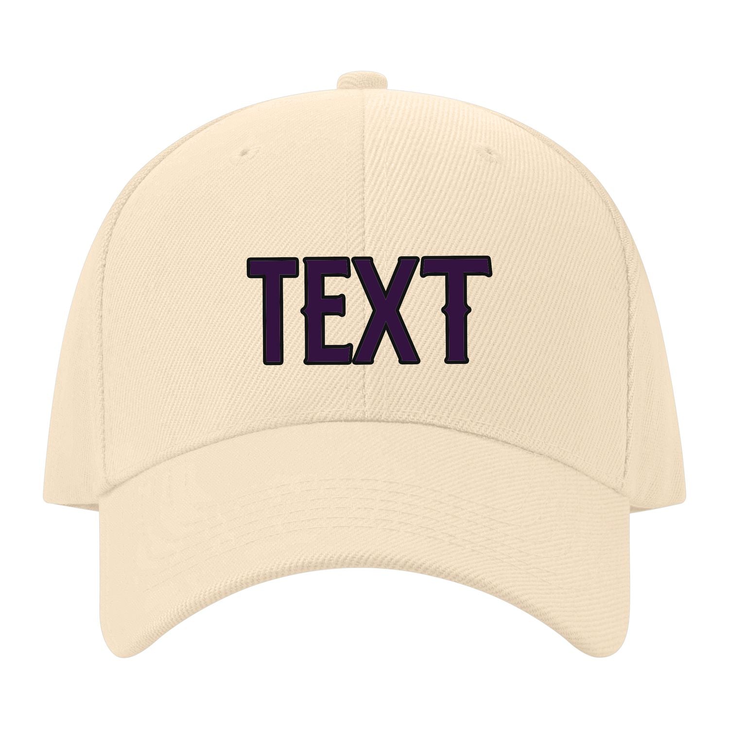 Custom Pale Peach Gray Hat 11B21707