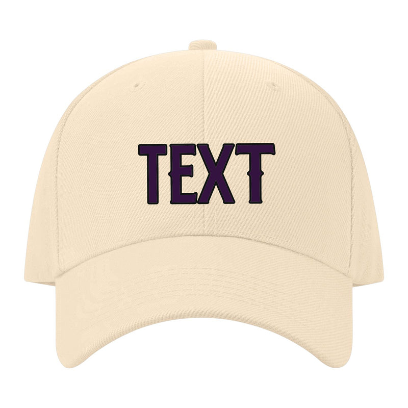 Custom Pale Peach Gray Hat 11B21707