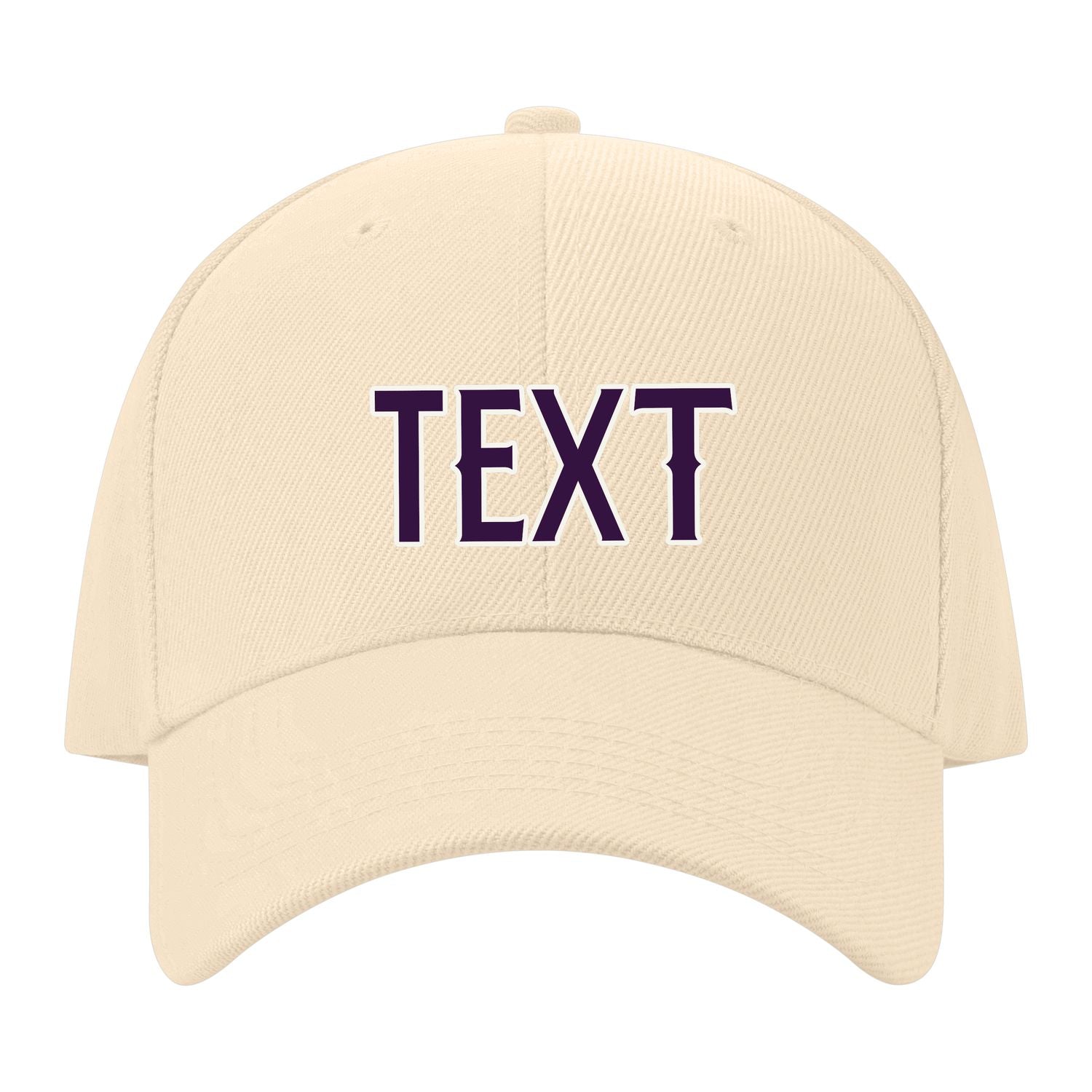 Custom Pale Peach Gray Hat 11B21807