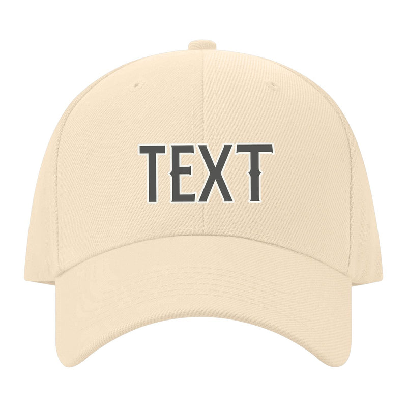 Custom Pale Peach Orange Hat 11B21820