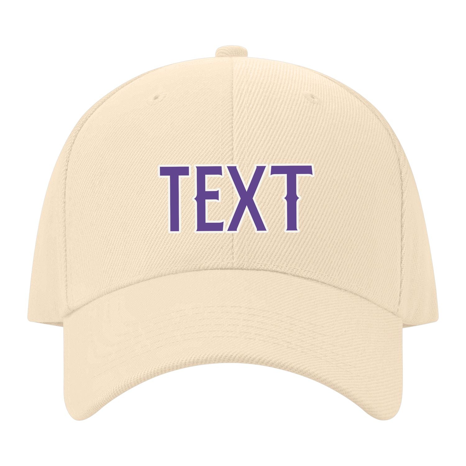 Custom Pale Peach Yellow Hat 11B21823