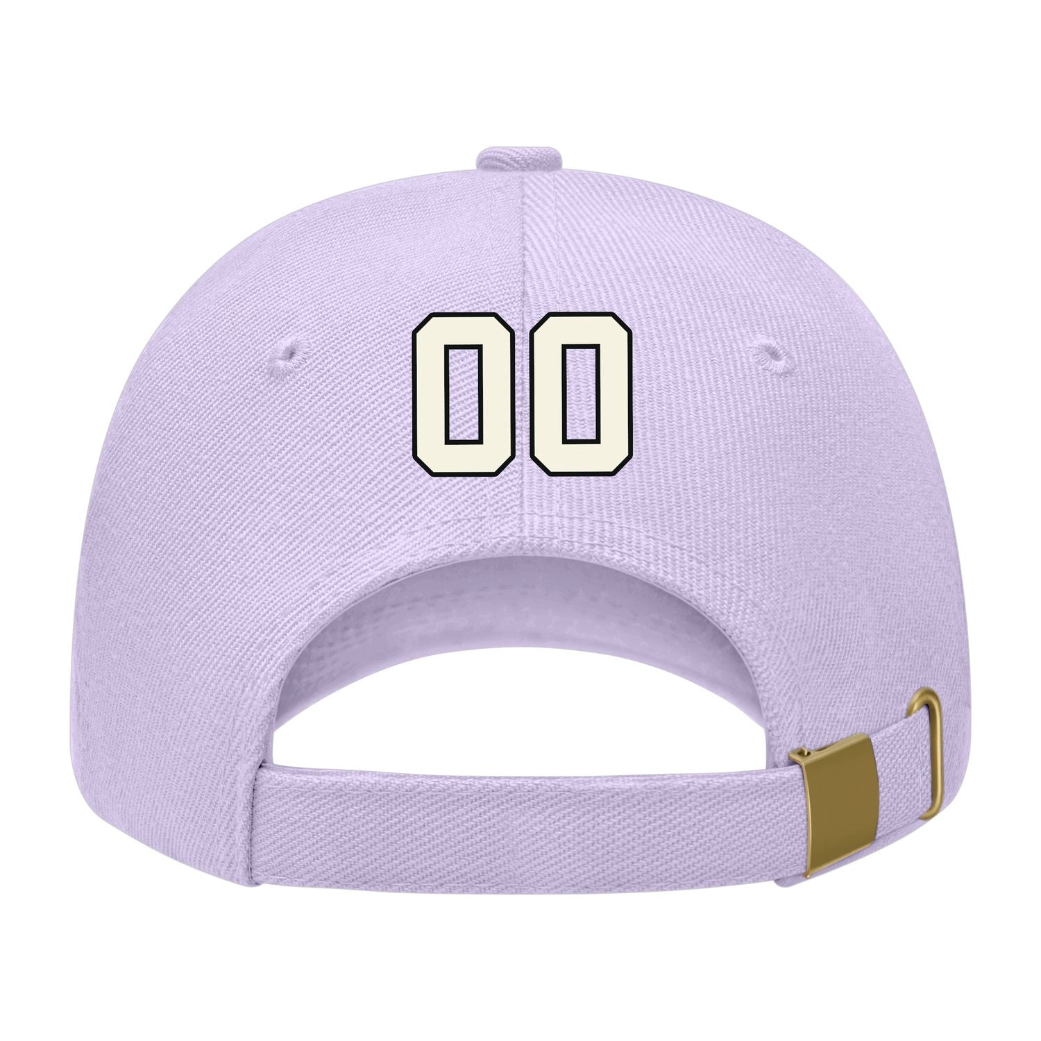 Custom Lavender Gray Light Purple Hat 12B21703