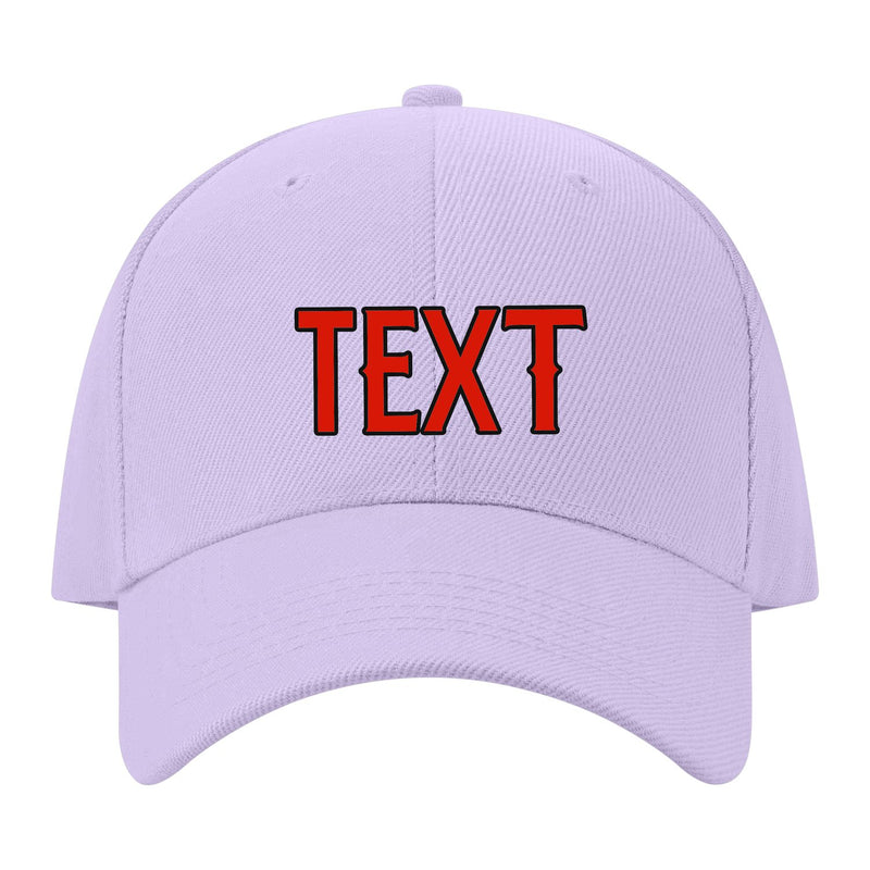 Custom Lavender Gray Lavender Gray Hat 12B21712
